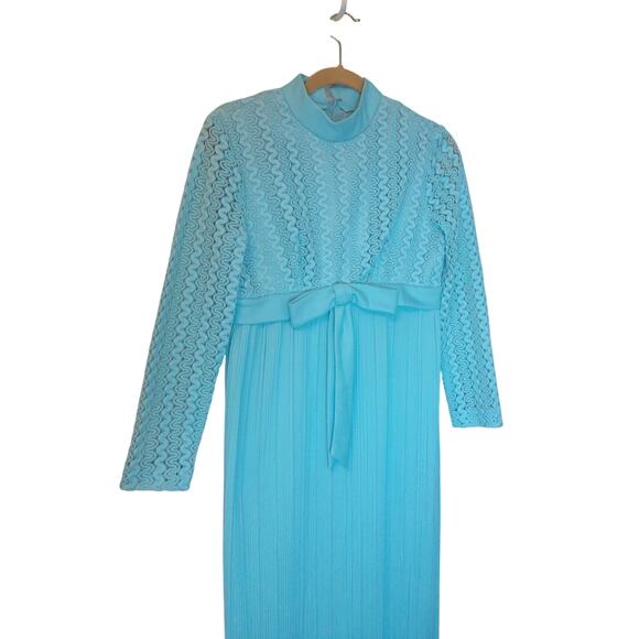 Vintage Mermaidcore Soft Girl Coquette Maxi Dress READ - Picture 4 of 7